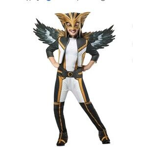 Hawkgirl DC Comics Complete Costume Girls Size M 7-8 Superman Halloween NEW
